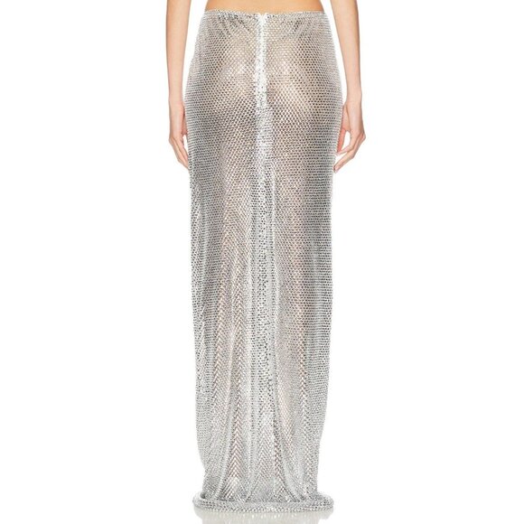 The New Arrivals by Ilkyaz Ozel Zada Skirt in Elmas 34 Womens Crystal Maxi - Picture 3 of 17